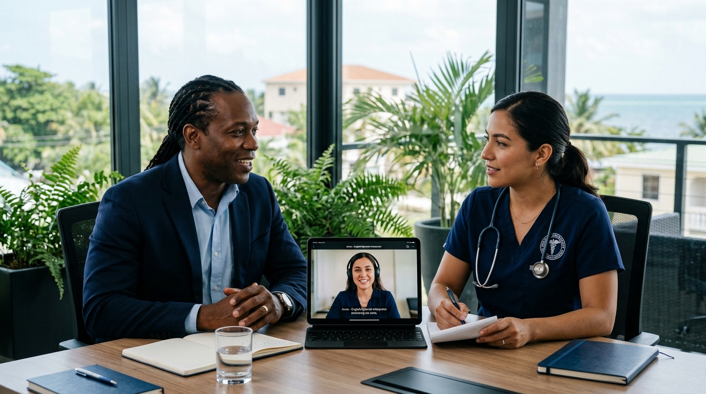 Professional interpretation in Belize connecting business and healthcare professionals seamlessly